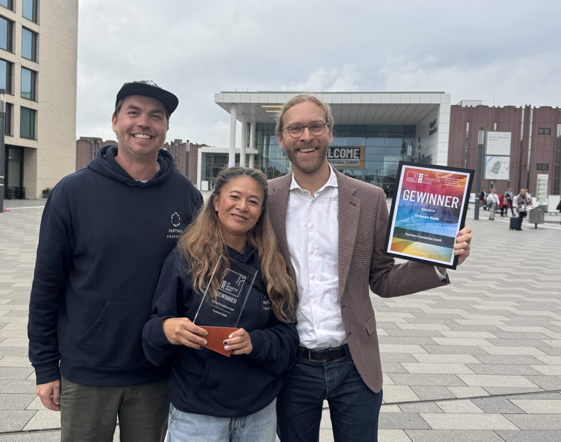 HR Innovation Award Gewinner Partners Foundation Corporate Health 2025, Messe Köln